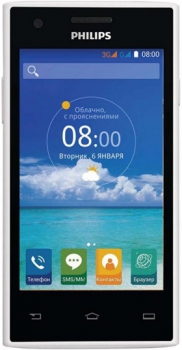 Philips S309 Xenium Dual Sim White